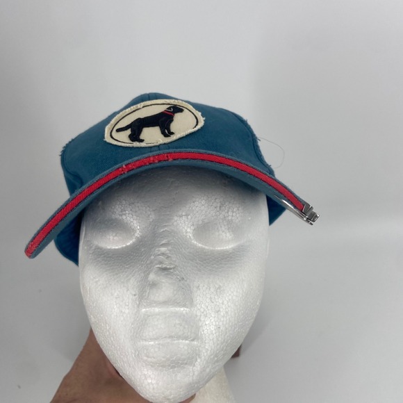 Blue Lab Dog Patch Adjustable Baseball Cap with Bottle Opener - Big Shot - Picture 3 of 15